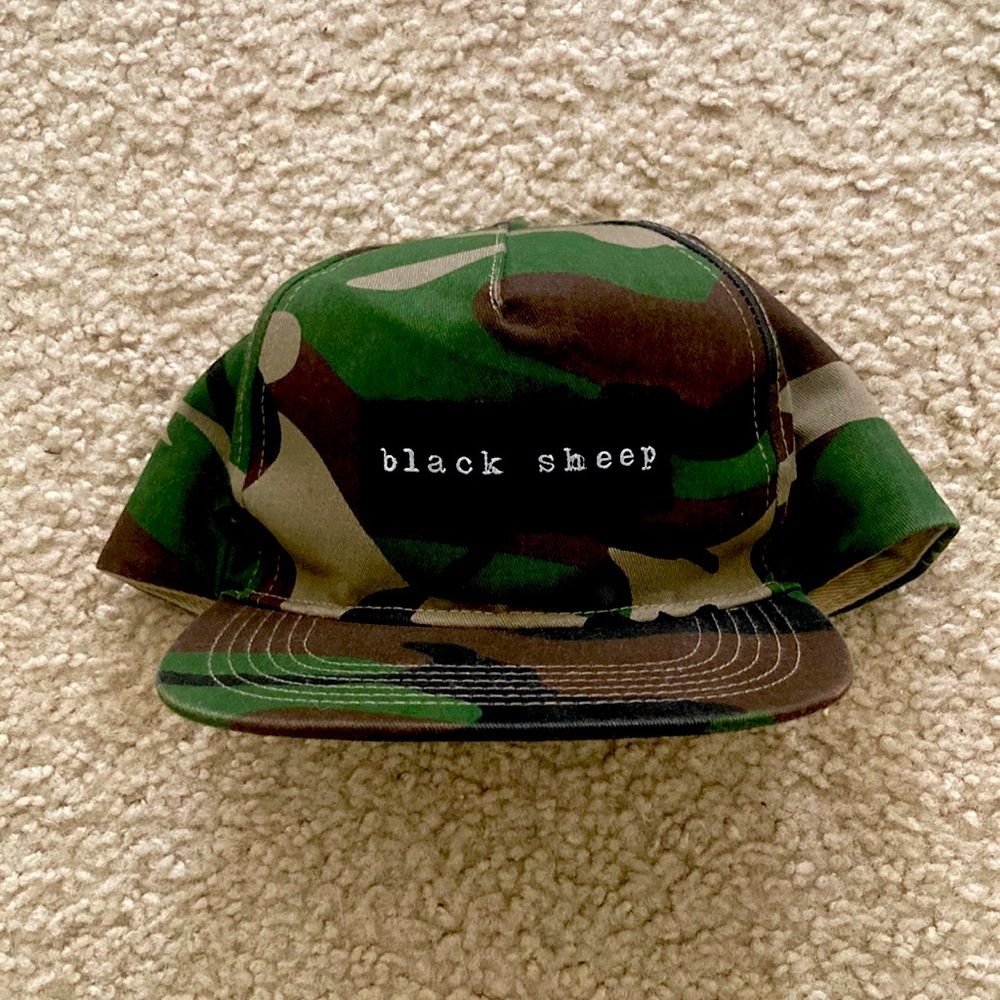 Black Sheep Skate Shop Camo SnapBack